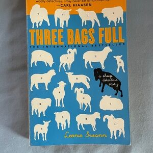 Three Bags Full by Leonie Swann - Blue Cover